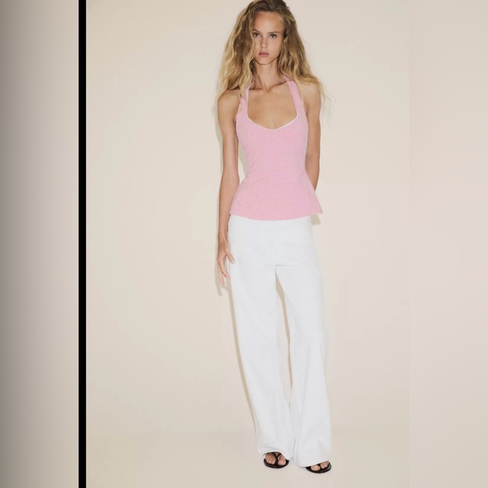 🔥🔥Zara bow halter top